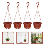 15 Sets Hanging Planter for Indoor Garden Flower Plate Mini Flowerpot Garden Plants