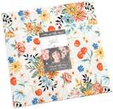 Julia Moda Layer Cake 42 100% Cotton 10" Precut Quilt Squares Flowering Plants