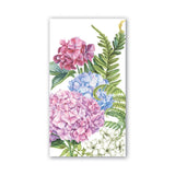 Michel Design Works 15 Triple-Ply Paper Hostess Napkins Wild Hydrangea Hydrangea