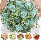 Silk Peony Artificial Fake Flowers Bunch Bouquet Home Wedding Party Garden Dec_ Peony