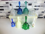 Vintage Fenton Bells YOU PICK: Lily Paisley Diamond Daisy Hand Paint Lions Club Lily