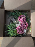 New Pink Hydrangea Wreath: Rustic Farmhouse Spring Decor Hydrangea