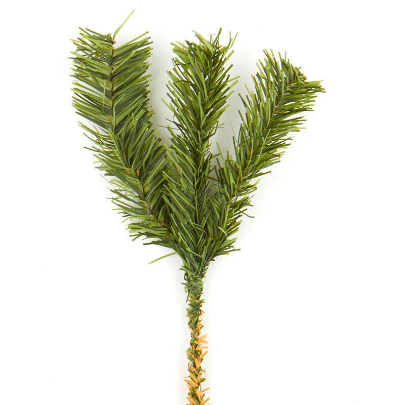 Bulk Lot of 36 Artificial Artificial Canadian Pine 11" Sprays Green Plant