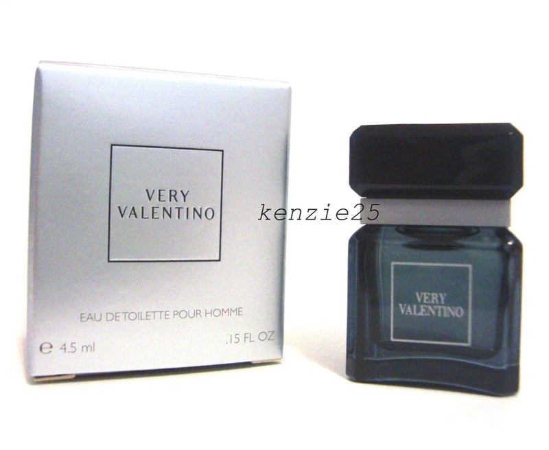 Very Valentino Pour Homme Men Mini Perfume Edt 4.5 ml /.15 oz nib EDT