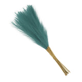 15Pcs Pampas Artificial Grass 21" Fake Pampas for Wedding Light Blue Pampas Grass