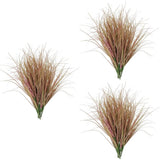 3 Pack Grass Props Tall Artificial Plant Fake Green Plants Indoor Green Plant