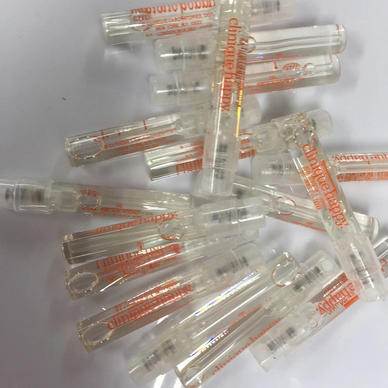 Clinique Happy Women .05oz Parfum Sample Spray Vials  New Authentic Fresh  X20 EDP