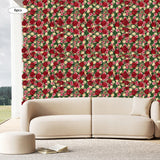 6Pcs Artificial Flower Wall Panel Wedding Rose Hydrangea Backdrop Flower Decor Hydrangea