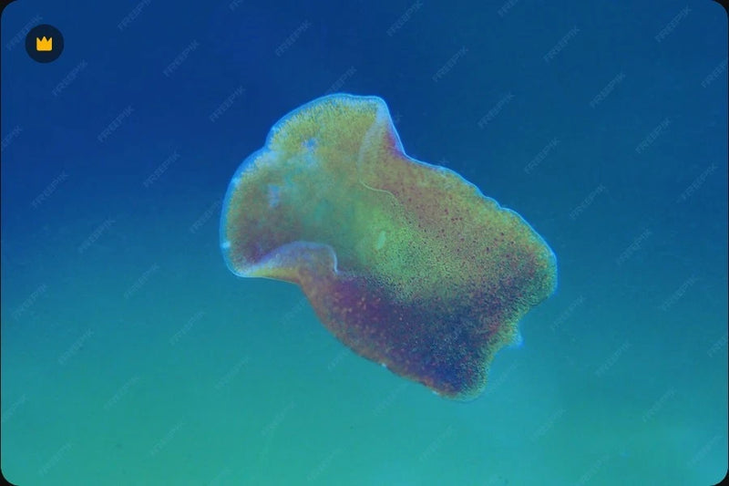 Planaria Flatworm Velvet Nudibranch Anemone Food   Marine Coral Reef Saltwater Anemone