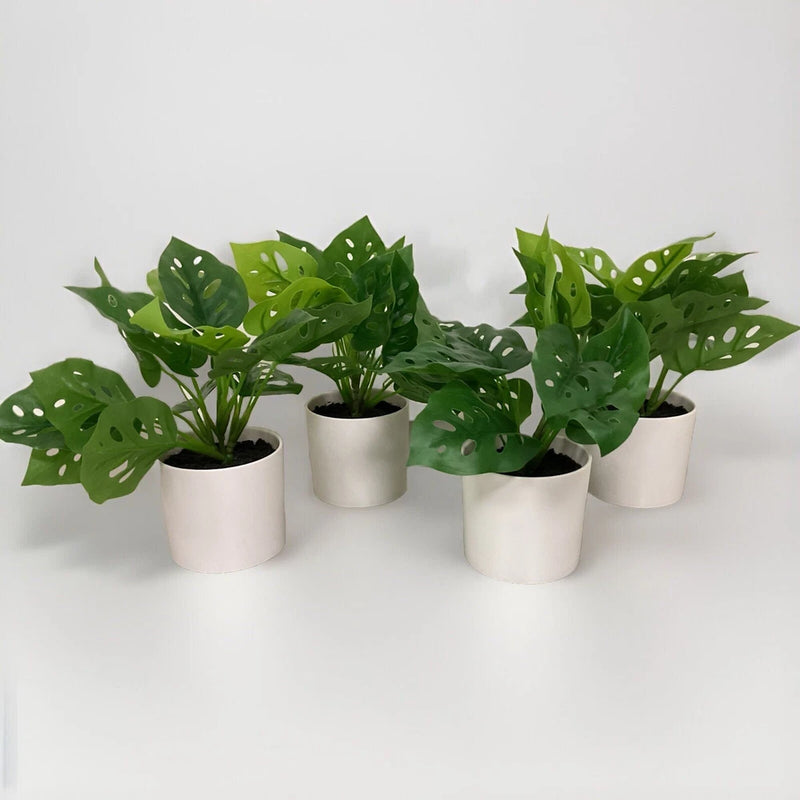 Threshold 9Ó Potted Faux Plant Set Of 4 Green Plant