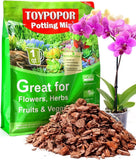 Orchid Potting Mix with Perlite and Pine Bark, 1 Quart Orchids