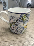 Mary Lake-Thompson - Beautiful Blue Hydrangea with Yellow Accents - Ceramic Mug Hydrangea