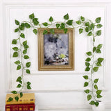 Leaves Artificial Flower Vine Party Plants Plastic Vines Wedding Garden Decor Green Plant