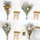 Mixed Dried Natural Scented Rustic Bouquets - Botanical Flowers Pampas Lavender Dried Flower