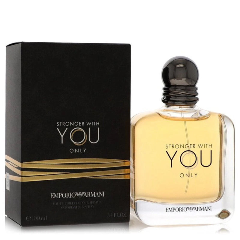 Stronger With You Only by Giorgio Armani Eau De Toilette Spray 3.4 oz (Men) EDT