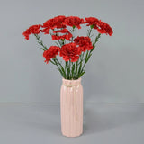 8CM Silk Carnation Flower Beautiful Decoration for Home Office and Events Carnation