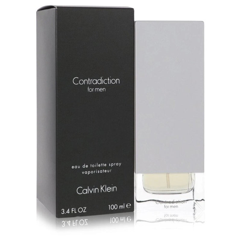 Contradiction by Calvin Klein Eau De Toilette Spray 3.4 oz (Men) EDT