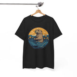 Otter Sunflower T-Shirt - Cute Floral Tee for Happy & Bright Personalities Sunflower