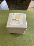 sola cube LUNARIA ANNUA  5cm square Dandelion acrylic resin dried flower japan Dried Flower