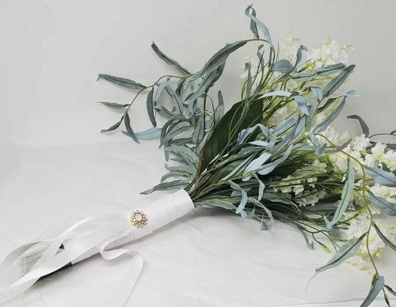 Lily Of The Valley Wedding Bouquet, Wedding Flowers in White Color Bouquet