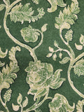 Tommy Bahama Leilani Green Floral Vine Linen Blend Fabric by the yard Flowering Plants