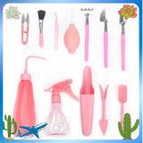 Succulent Plant 16 Kit Mini Garden Tool Set for Indoor or Outdoor Plant Care Garden Plants