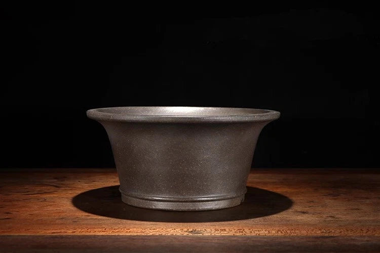 9in Chinese Yixing Zisha Flower Pots, Handmade Succulent Bonsai  Garden Decor Garden Plants
