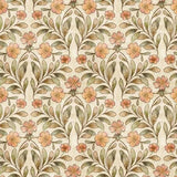 Cotton Tails Floral Cream Cotton Fabric Flowering Plants