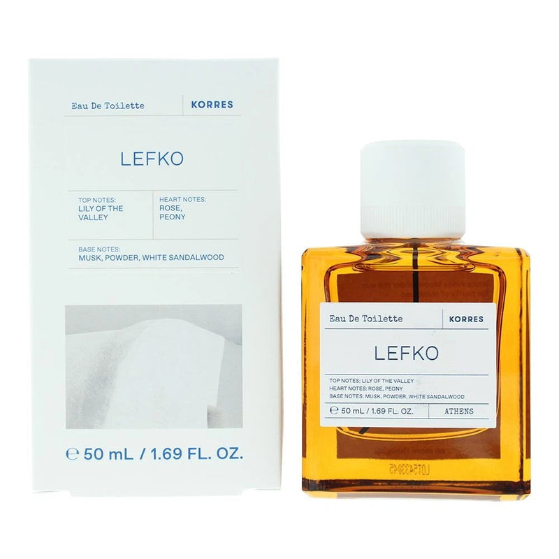 Korres Lefko Eau de Toilette 50ml Unisex Perfume EDT
