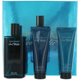 Davidoff Cool Water 3 Piece Gift Set for Men (1.4 oz EDT + 1.7 oz After Shave Ba EDT