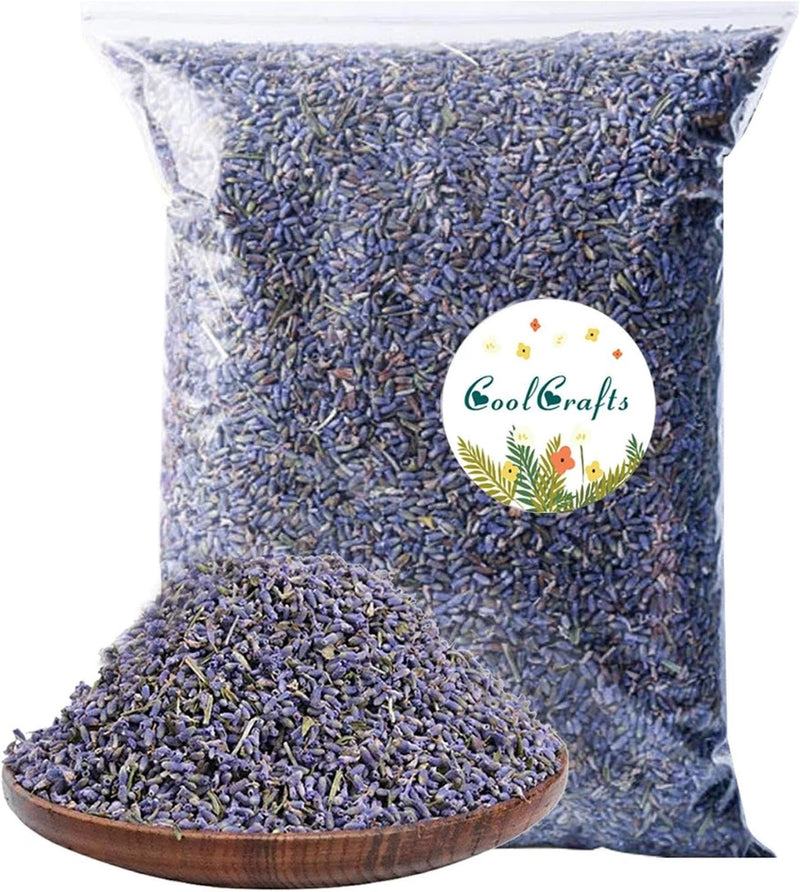 Dried Lavender Flowers, Dry Buds Bulk for Wedding Toss, 1/2 Pound Dried Flower