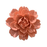4.72" Peony Ceramic Flower Wall Art, Artificial 3D Flower Wall Art_Handmade 3... Peony
