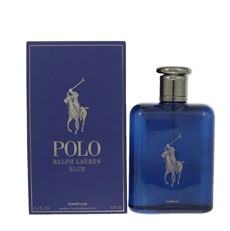 Polo Blue by Ralph Lauren 4.2 Oz PARFUM Men's Spray New & Sealed EDP