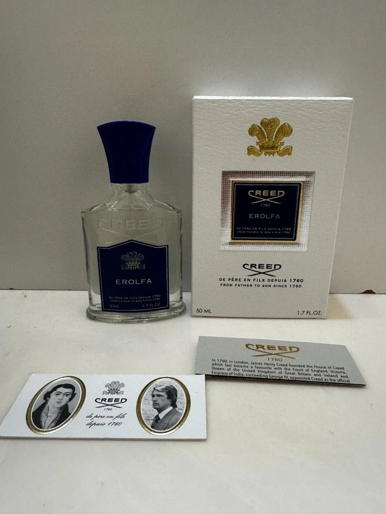 Creed Erolfa 1.7 oz 50 ml Eau De Parfum Spray New & Boxed "CM3117Y01" Batch EDP