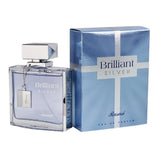 Rasasi Brilliant Silver Eau De Parfum 100ml For Men EDP