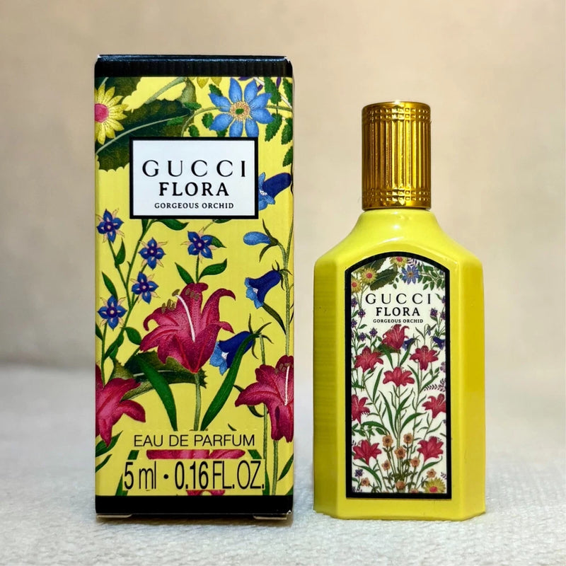 Gucci Flora Gorgeous Orchid Eau de Parfum MINI Splash Dabber .16oz, 5ml NIB EDP