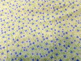 HYDRANGEAS BY SUE ZIPKIN __  == BLUE, GREEN & YELLOW  / 3 1/2 YARDS  X  42" Hydrangea