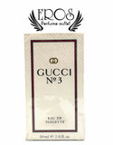 Gucci No. 3 Eau De Toilette Spray Ð 60ml (factory sealed) EDT