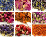 62+ types dried flowers - 10g - 50g, edible , dried petals, tincture, craft Dried Flower