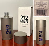 Original 1999 Carolina Herrera 212 Men Eau de Toilette Spray 3.4 oz Puig Spain EDT