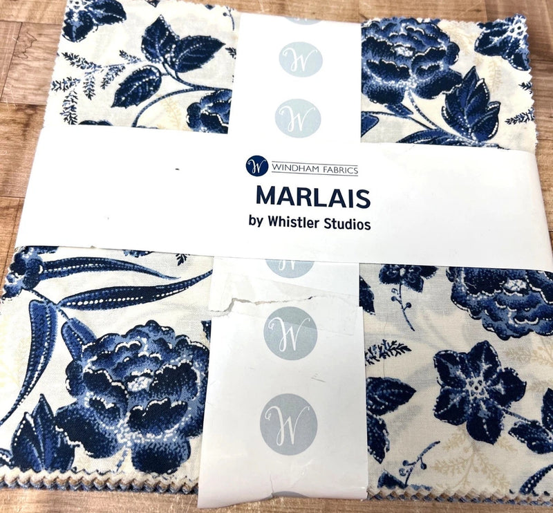 Marlais Fabric Charm Pack By Windham Fabrics Includes 42 Pieces Quilting Cotton Flowering Plants