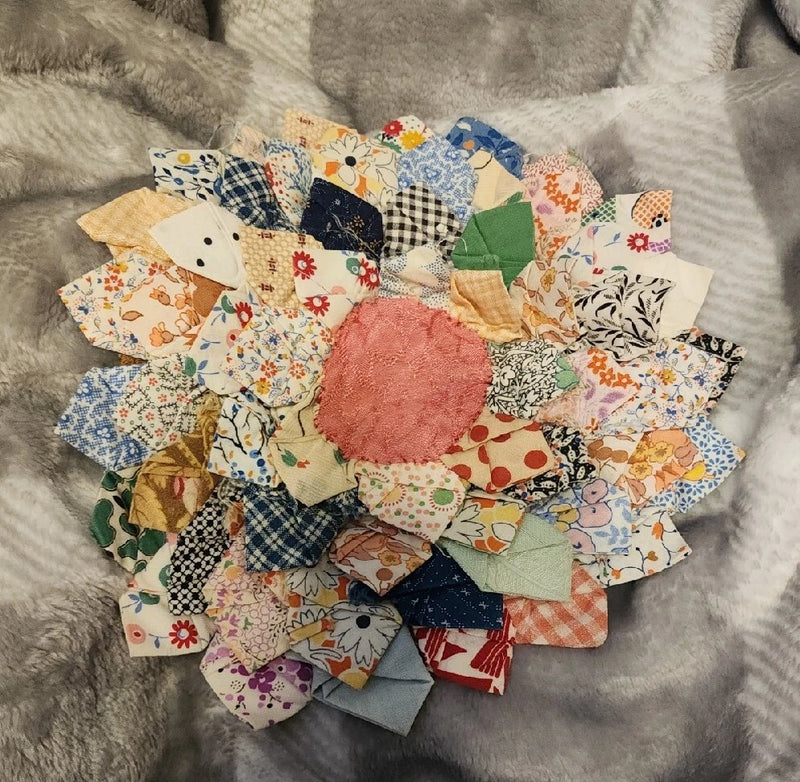 Handmade Assorted Quilting Sunflower Pattern  Crafts Fabric Sunflower