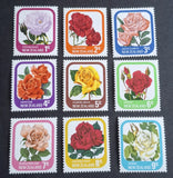 New Zealand 1975 Roses flowers set of 9 SG 1086-1094 MNH mint Roses