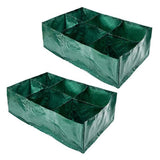Flexible Garden Planting Solutions 2PC Grid Bags for Growing Diverse Plants Garden Plants
