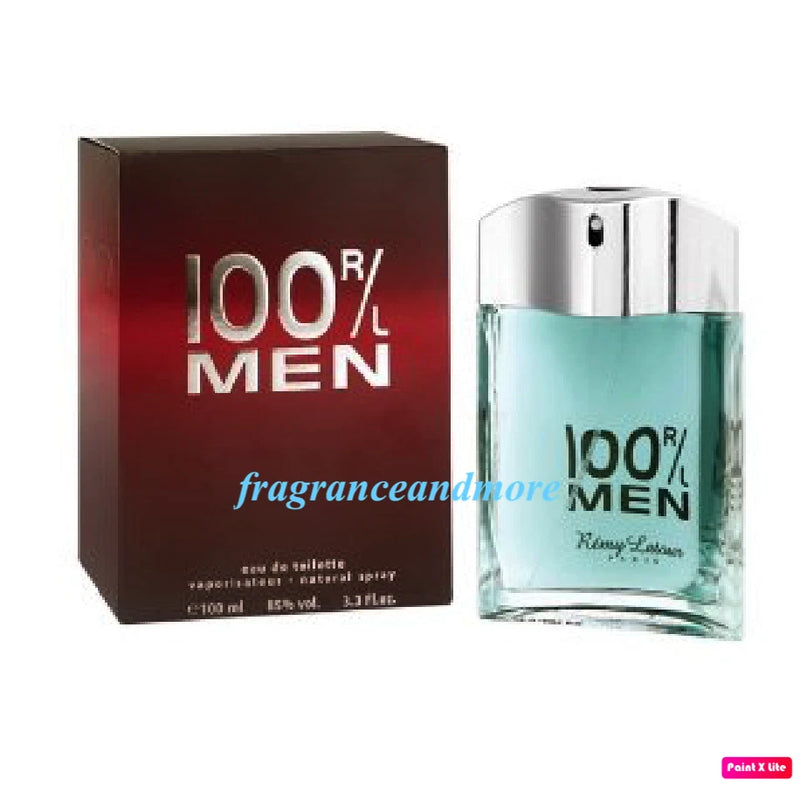 REMY LATOUR 100% RL MEN COLOGNE FOR MEN 3.3 OZ / 100 ML EAU DE TOILETTE SPRAY EDT