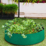 Vegetable Grow Garden Raised Fabric Bed Planting Bag Flower Plant 100 Gallon USA Garden Plants