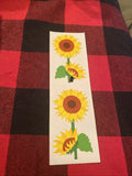 SUNFLOWER Stickers Mrs. Grossman's¥Floral¥Yellow¥Gardening ¥Seeds¥Outdoor¥ Sunflower
