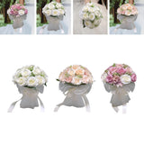 Wedding Bouquets for Bride Artificial Flowers for Holiday Photo Prop Party Bouquet