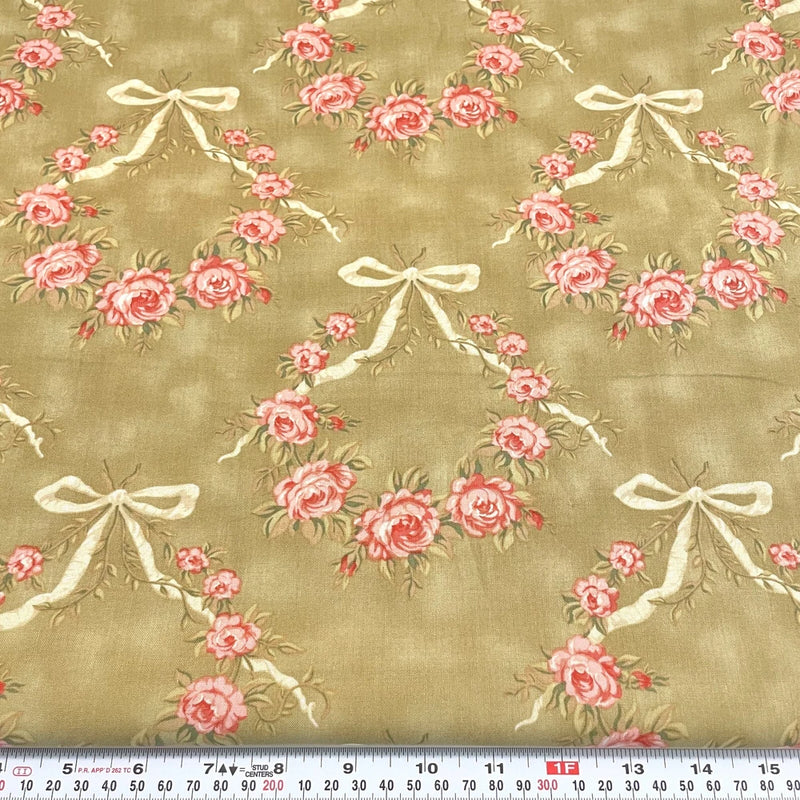 Sentimental Journey by Robyn Pandolph for SSI Cotton Fabric by the HALF YARD Flowering Plants