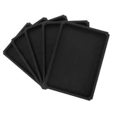 5 PCS Rectangular Plant Saucer Pot Plate Garden Saucers Flower Trays Garden Plants